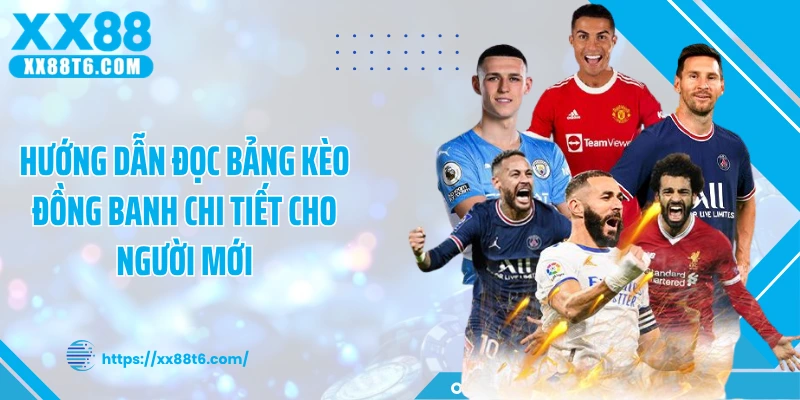 Hướng dẫn đọc bảng kèo đồng banh chi tiết cho người mới